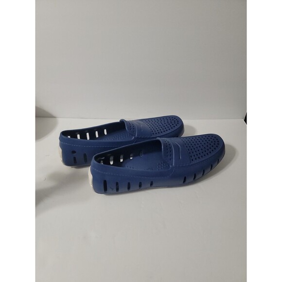 Floaters Mens Size 11 Navy Blue Country Club Driver Water Boat Shoes Rubber main image 5